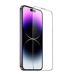 Защитное стекло Apple iPhone 14 Pro, Hoco, 9D, Черный