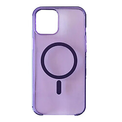 Чехол (накладка) Apple iPhone 12 / iPhone 12 Pro, Puprle Case, MagSafe, Фиолетовый
