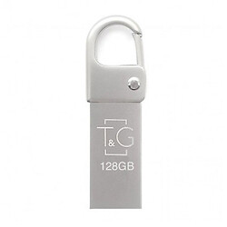 USB Flash T&G Metal 027, 128 Гб., Срібний