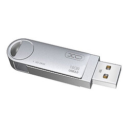 USB Flash XO DK-02, 16 Гб., Сталевий