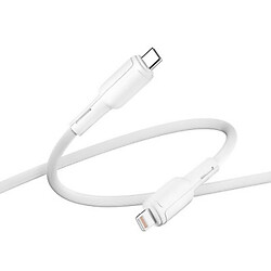 USB кабель Ridea RC-M231 Prima Apple iPhone SE 2022 / iPhone 14 Pro Max / iPhone 14 Plus / iPhone 14 Pro / iPhone 14 / iPhone 13 Pro / iPhone 13 Mini / iPhone 13 / iPhone 13 Pro Max / iPhone 12 Mini / iPhone 12 Pro Max, Lightning, Type-C, 1.0 м., Белый