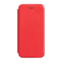 Чехол (книжка) OPPO Realme C33, Premium Leather, Красный