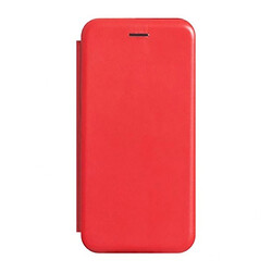 Чехол (книжка) OPPO Realme C33, Premium Leather, Красный