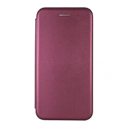 Чехол (книжка) Samsung A225 Galaxy A22 / M325 Galaxy M32, Premium Leather, Бордовый