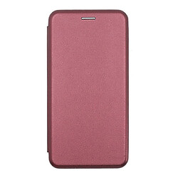 Чехол (книжка) Samsung A415 Galaxy A41, Premium Leather, Бордовый