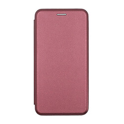 Чохол (книжка) Samsung J500 Galaxy J5, Premium Leather, Бордовий