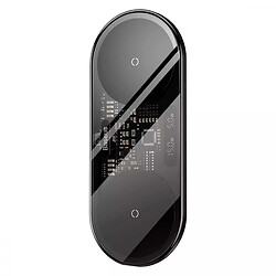 Беспроводное ЗУ Baseus WXSX010101 Digital LED Display, Черный