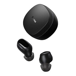 Bluetooth-гарнітура Baseus NGTW240001 Encok WM01, Стерео, Чорний