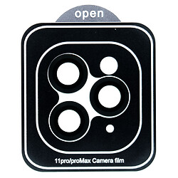 Защитное стекло камеры Apple iPhone 11 Pro / iPhone 11 Pro Max, ACHILLES, Черный