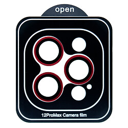 Захисне скло камери Apple iPhone 12 Pro Max, ACHILLES, Червоний