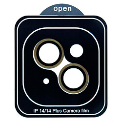 Захисне скло камери Apple iPhone 14 / iPhone 14 Plus, ACHILLES, Золотий