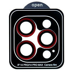 Захисне скло камери Apple iPhone 14 Pro / iPhone 14 Pro Max, ACHILLES, Червоний