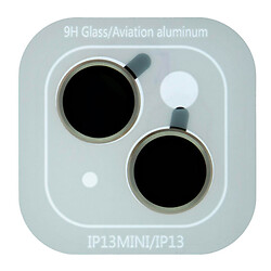 Защитное стекло камеры Apple iPhone 13 / iPhone 13 Mini, Metal Classic, Золотой
