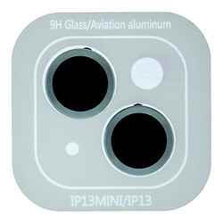 Защитное стекло камеры Apple iPhone 13 / iPhone 13 Mini, Metal Classic, Серебряный