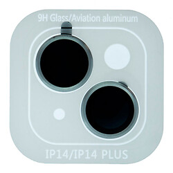 Защитное стекло камеры Apple iPhone 14 / iPhone 14 Plus, Metal Classic, Серебряный