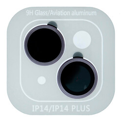 Захисне скло камери Apple iPhone 14 / iPhone 14 Plus, Metal Classic, Фіолетовий