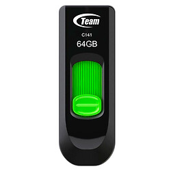 USB Flash Team C141, 64 Гб., Зеленый