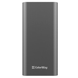 Портативная батарея (Power Bank) ColorWay PB200LPH3GR, 20000 mAh, Серый
