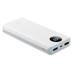 Портативна батарея (Power Bank) Gusgu Xiamen Mini, 20000 mAh, Білий