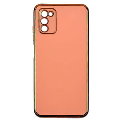 Чохол (накладка) Samsung A042 Galaxy A04e, Glossy Color, Рожевий