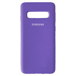 Чехол (накладка) Samsung G973 Galaxy S10, Original Soft Case, Лиловый