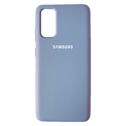 Чохол (накладка) Samsung G980 Galaxy S20, Original Soft Case, Ліловий