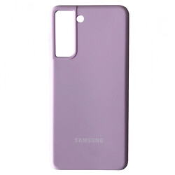 Чохол (накладка) Samsung G991 Galaxy S21, Original Soft Case, Ліловий