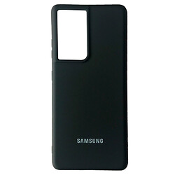 Чохол (накладка) Samsung G998 Galaxy S21 Ultra, Original Soft Case, Чорний