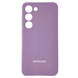 Чохол (накладка) Samsung S911 Galaxy S23, Original Soft Case, Ліловий