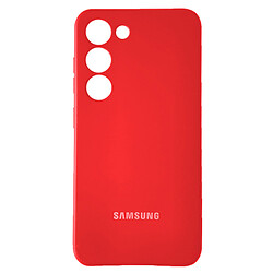Чехол (накладка) Samsung S916 Galaxy S23 Plus, Original Soft Case, Красный