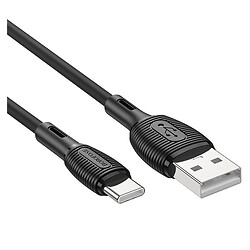 USB кабель Borofone BX86 Advantage, Type-C, 1.0 м., Черный