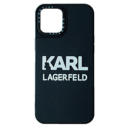 Чохол (накладка) Apple iPhone 13 Pro, KARL LAGERFELD, Чорний