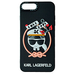 Чехол (накладка) Apple iPhone 7 Plus / iPhone 8 Plus, KARL LAGERFELD, Черный