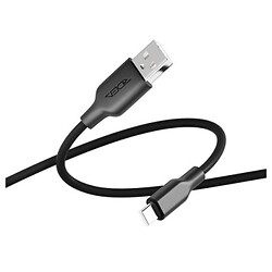 USB кабель Ridea RC-M124 Soft Silico, Type-C, 1.0 м., Чорний