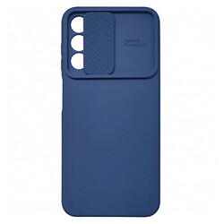 Чехол (накладка) Samsung A145 Galaxy A14, Soft TPU Armor CamShield, Dark Blue, Синий