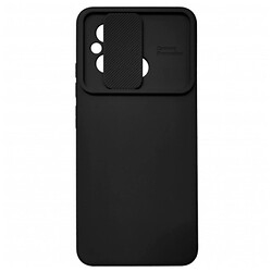 Чехол (накладка) Xiaomi Redmi 12C, Soft TPU Armor CamShield, Черный