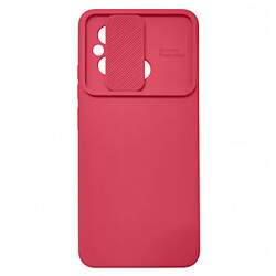 Чехол (накладка) Xiaomi Redmi 12C, Soft TPU Armor CamShield, Wine Red, Красный