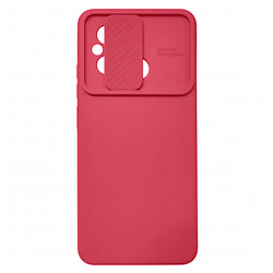 Чохол (накладка) Xiaomi Redmi 12C, Soft TPU Armor CamShield, Wine Red, Червоний