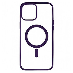 Чохол (накладка) Apple iPhone 13 Pro, Cristal Case Guard, Dark Purple, MagSafe, Фіолетовий