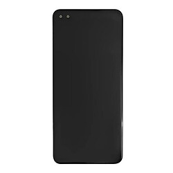 Дисплей (екран) OnePlus 8 Nord 5G / Nord, З сенсорним склом, З рамкою, Amoled, Чорний