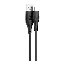 USB кабель XO NB238, Type-C, 1.0 м., Черный