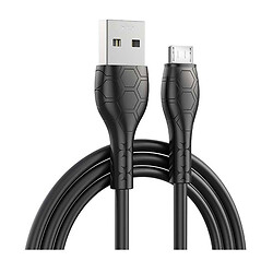 USB кабель XO NB240, MicroUSB, 1.0 м., Чорний