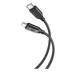 USB кабель XO NB-Q236B, Type-C, 1.0 м., Чорний