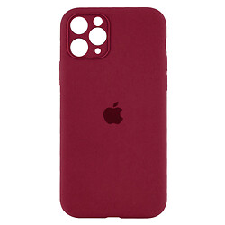 Чохол (накладка) Apple iPhone 12, Original Soft Case, Plum, Бордовий