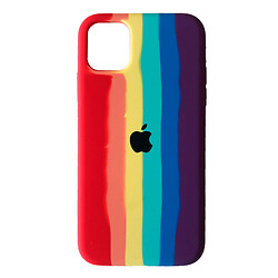 Чохол (накладка) Apple iPhone 11, Colorfull Soft Case, Rainbow 2