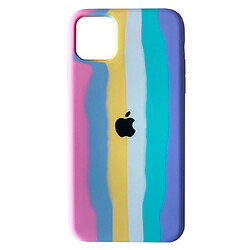 Чохол (накладка) Apple iPhone 12 / iPhone 12 Pro, Colorfull Soft Case, Rainbow 3
