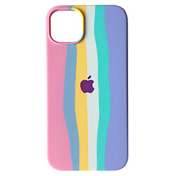 Чохол (накладка) Apple iPhone 14 Pro Max, Colorfull Soft Case, Rainbow 3