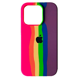 Чохол (накладка) Apple iPhone 14 Pro, Colorfull Soft Case, Rainbow 7