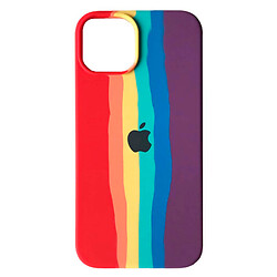 Чохол (накладка) Apple iPhone 14, Colorfull Soft Case, Rainbow 2