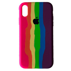 Чохол (накладка) Apple iPhone XR, Colorfull Soft Case, Rainbow 7